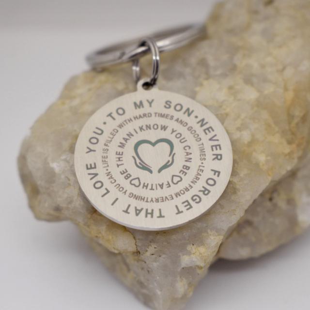 To My Son Never Forget that I love You keychain.jpg